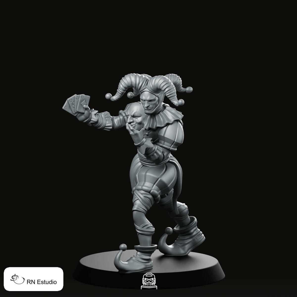 We Print Miniatures Fantasy Pierrot Miniature