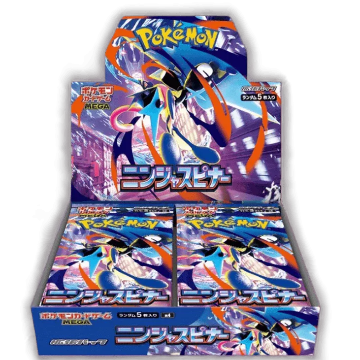 Pixel-Hub Media Ltd Booster Box - Japanese Pokemon Pokemon Japanese TCG Ninja Spinner Booster Box (M4)
