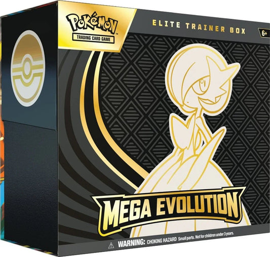 Pixel-Hub Media Ltd ETB - Pokemon Sealed Pokémon TCG: Mega Evolution - Elite Trainer Box - Gardevoir