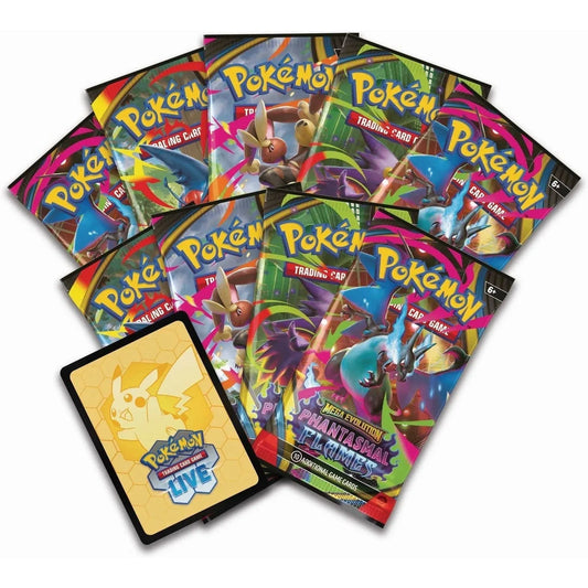 Pixel-Hub Media Ltd ETB - Pokemon Sealed Pokémon TCG: Mega Evolution Phantasmal Flames - Elite Trainer Box