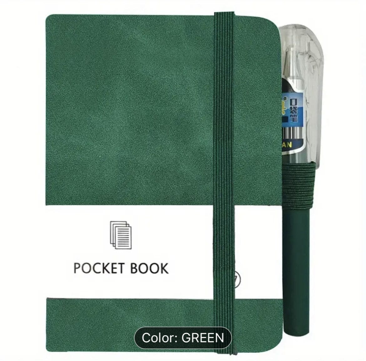 Purple Anime green Pocket book - Notepad
