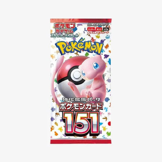 Purple Anime Pokemon 151 JAPANESE Booster PACK TCG Trading Card Game JPN