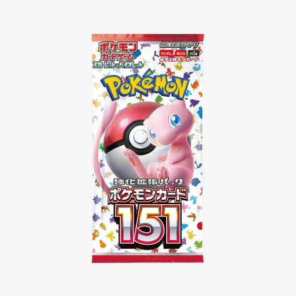 Purple Anime Pokemon 151 JAPANESE Booster PACK TCG Trading Card Game JPN