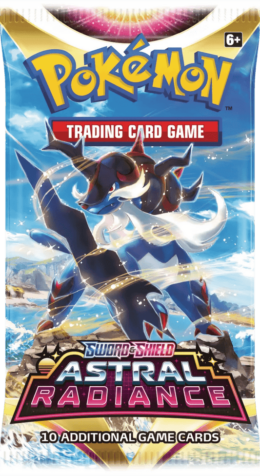 Purple Anime Pokémon Astral Radiance Booster PACK