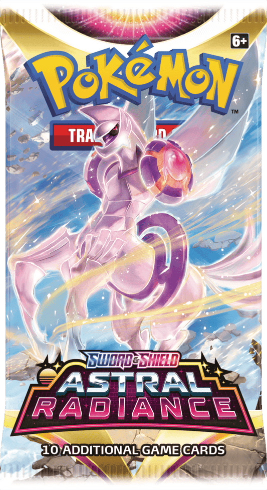 Purple Anime Pokémon Astral Radiance Booster PACK