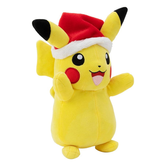 Plush Pokémon Plush Figure Winter Pikachu with Christmas Hat 20cm 191726497929