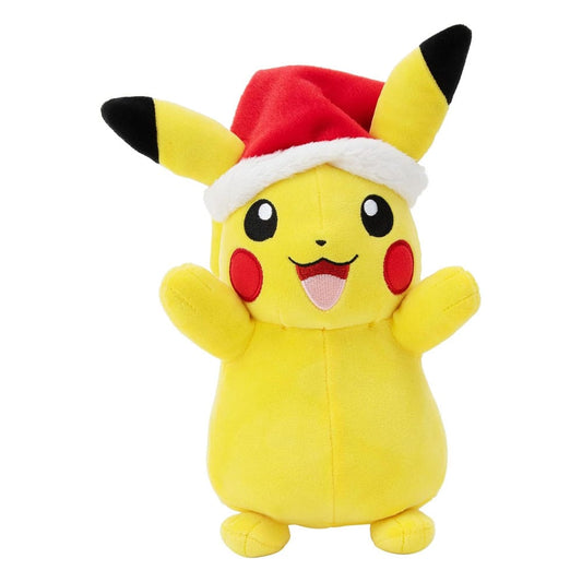 Plush Pokémon Plush Figure Winter Pikachu with Christmas Hat 20cm 191726497929