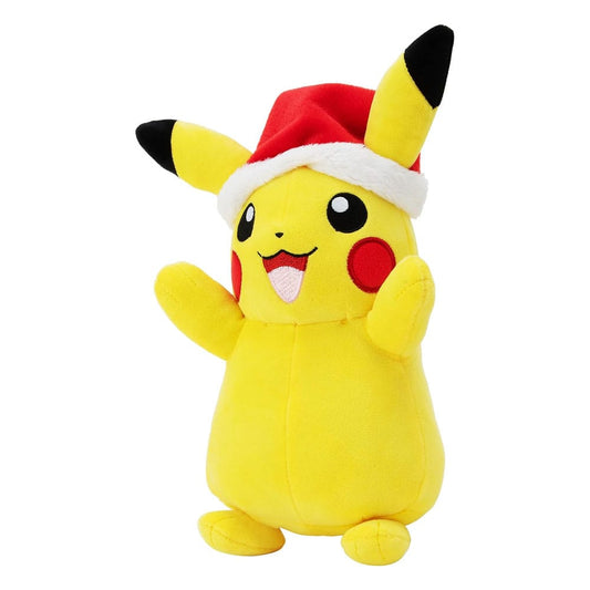 Plush Pokémon Plush Figure Winter Pikachu with Christmas Hat 20cm 191726497929