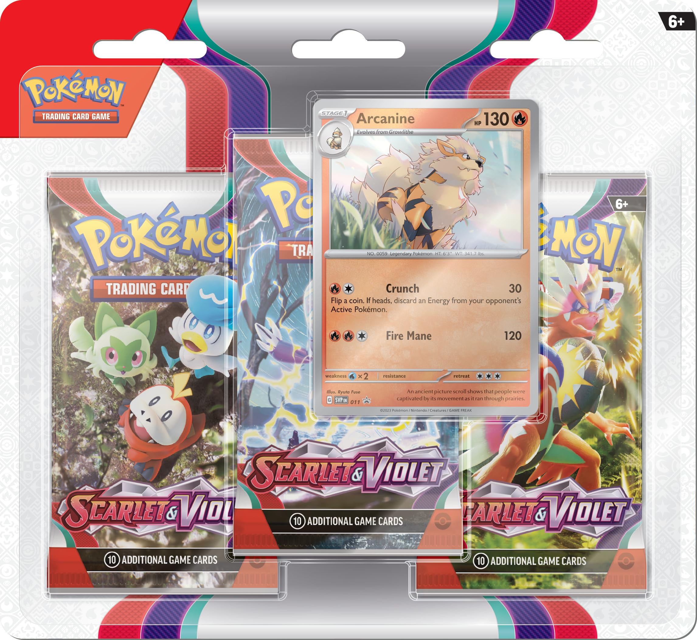 Pokémon Pokémon scarlet and moon - 3 pack blister