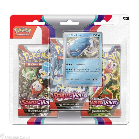 Pokémon Pokémon scarlet and moon - 3 pack blister