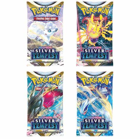 Pokémon Pokémon silver tempest booster pack TCG