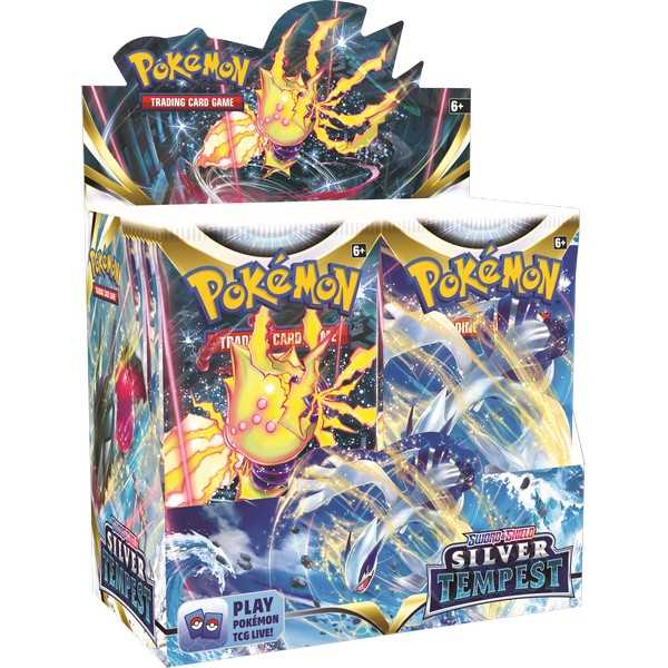 Pokémon Pokémon silver tempest booster pack TCG