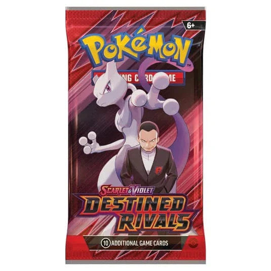 Purple Anime Pokemon TCG Scarlet and Violet - Destined Rivals booster pack