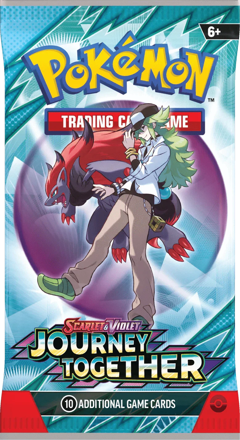 Purple Anime Pokémon TCG Scarlet & Violet – Journey Together Enhanced Booster Pack