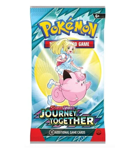 Purple Anime Pokémon TCG Scarlet & Violet – Journey Together Enhanced Booster Pack