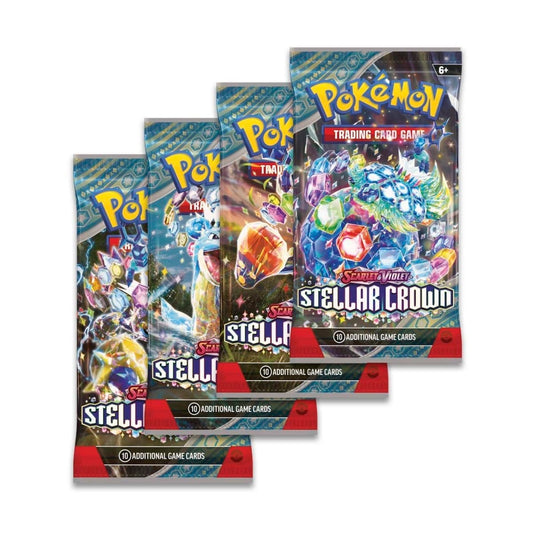 Purple Anime Pokémon TCG Scarlet & Violet – Stellar Crown Booster