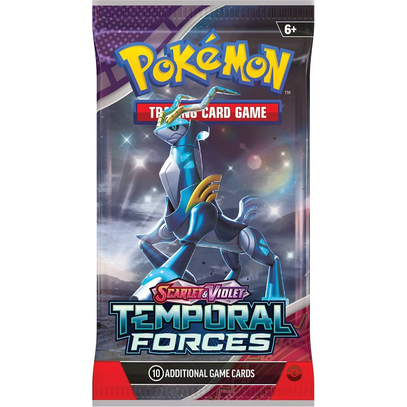Pokemon TEMPORAL FORCES BOOSTER PACK TCG Trading Card Game