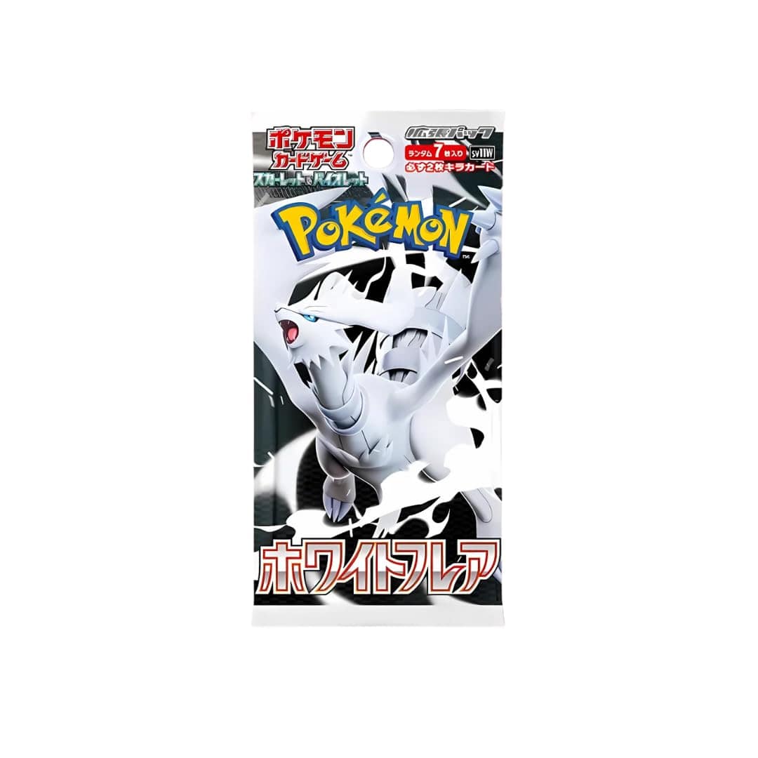 Purple Anime Pokemon White Flare Booster Pack JPN (Japanese) 