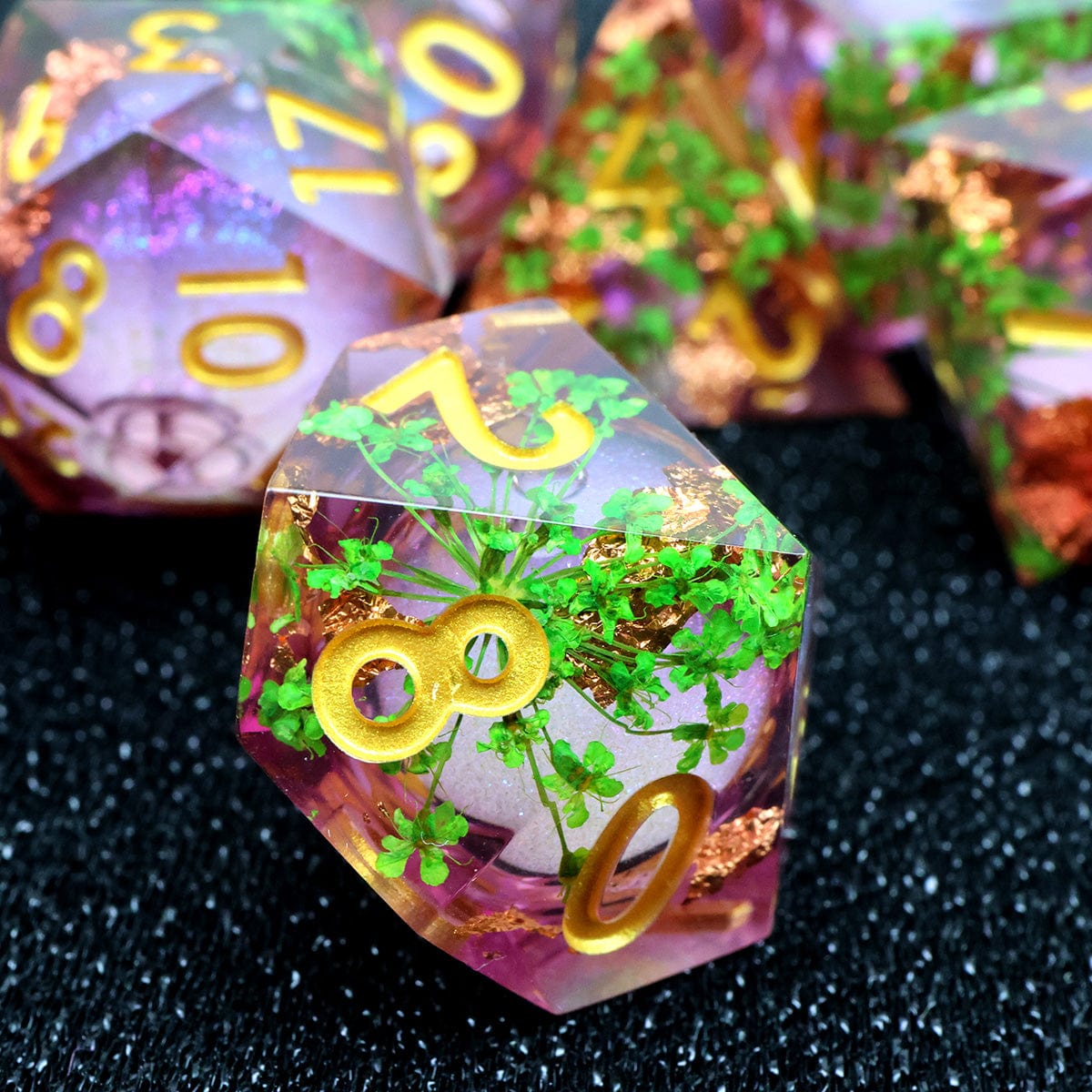 Tabletop Dominion DICE Potion of Vitality | Liquid Core | 7 Piece Set