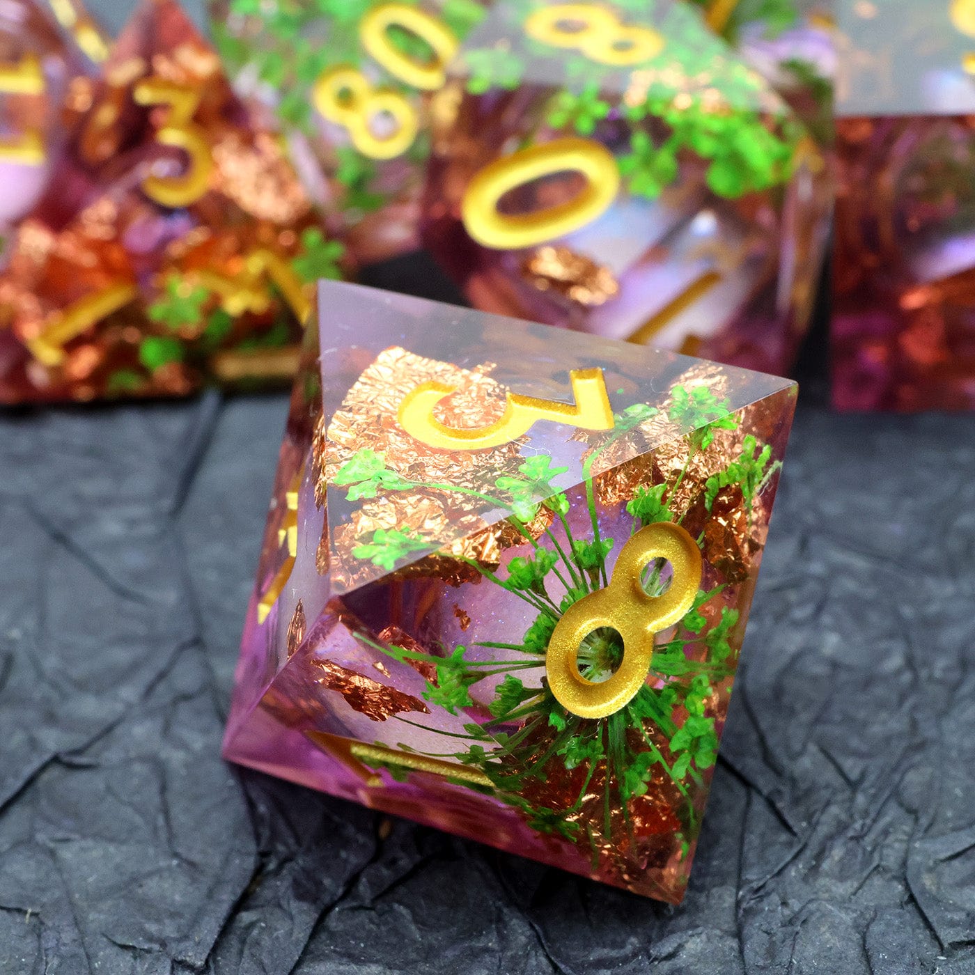 Tabletop Dominion DICE Potion of Vitality | Liquid Core | 7 Piece Set