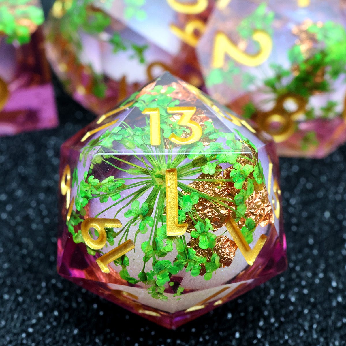 Tabletop Dominion DICE Potion of Vitality | Liquid Core | 7 Piece Set