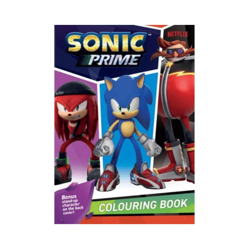 PoundFun Art & Drawing Toys Sonic Prime Colouring Book