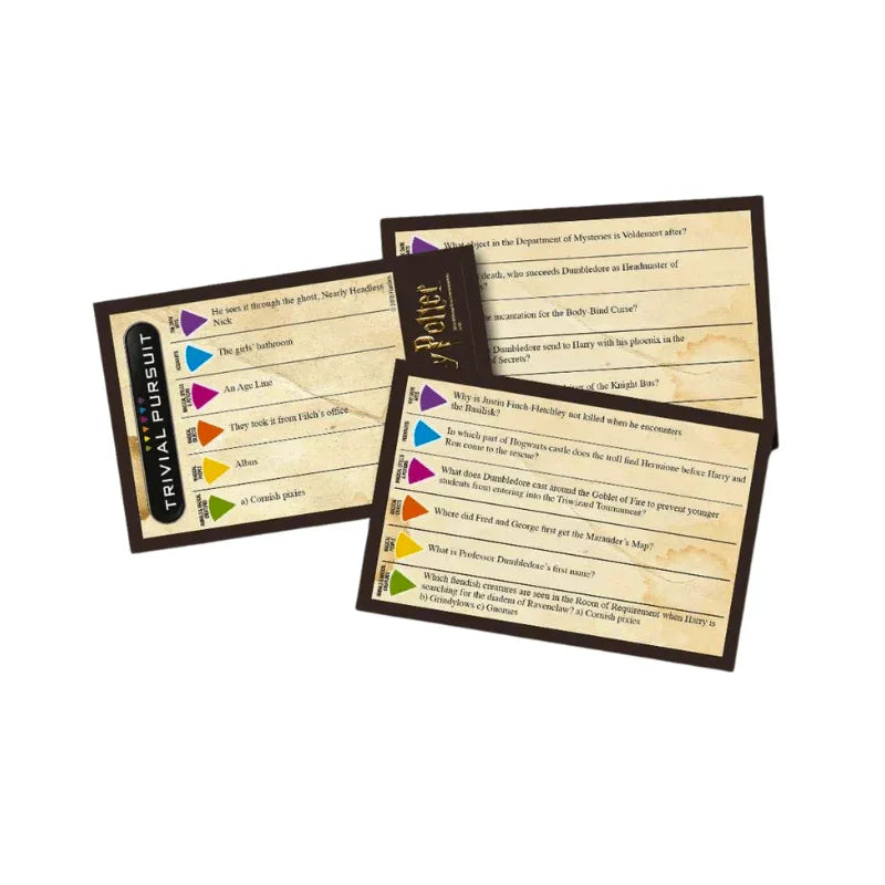 PoundFun Board Games Harry Potter Trivial Pursuit
