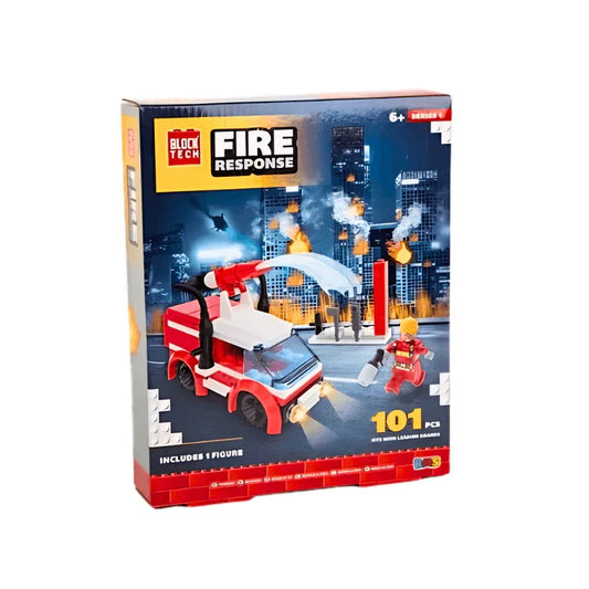 PoundFun Building Toys Block Tech Fire Response 101pcs
