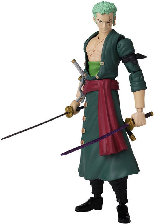 Purple Anime Action figure ANIME HEROES RORONOA ZORO