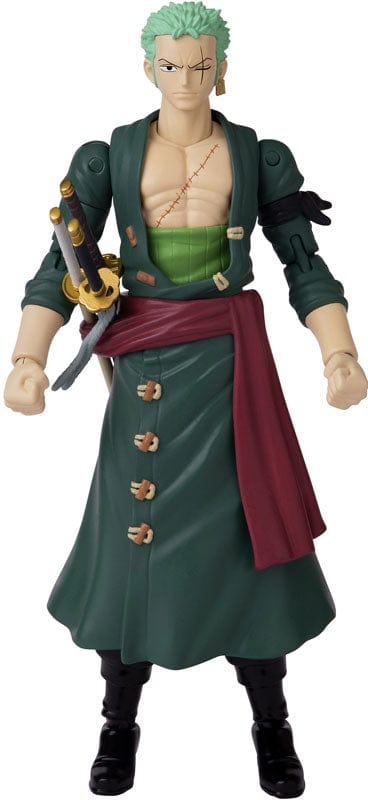 Purple Anime Action figure ANIME HEROES RORONOA ZORO