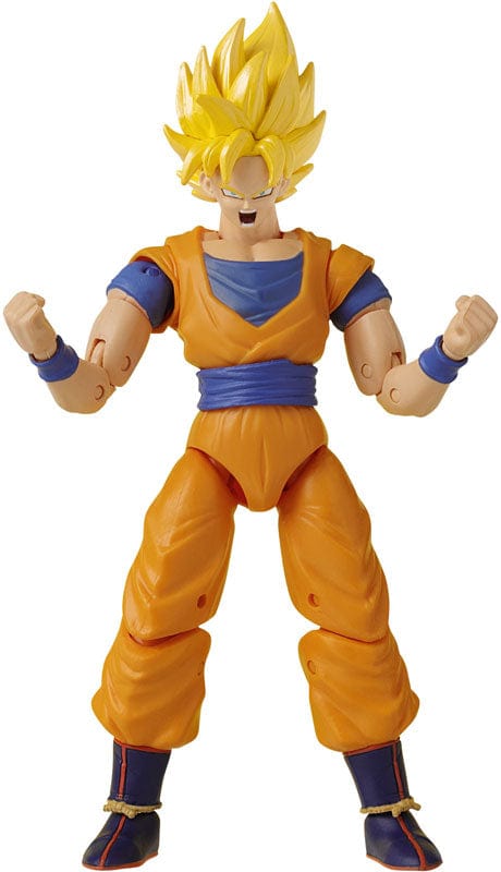 Purple Anime Action figure DRAGON BALL POWER UP DRAGON STARS SS GOKU