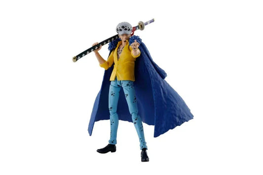Purple Anime Action figure S.H.Figuarts One Piece Trafalgar Law - raid on onigashima Figure