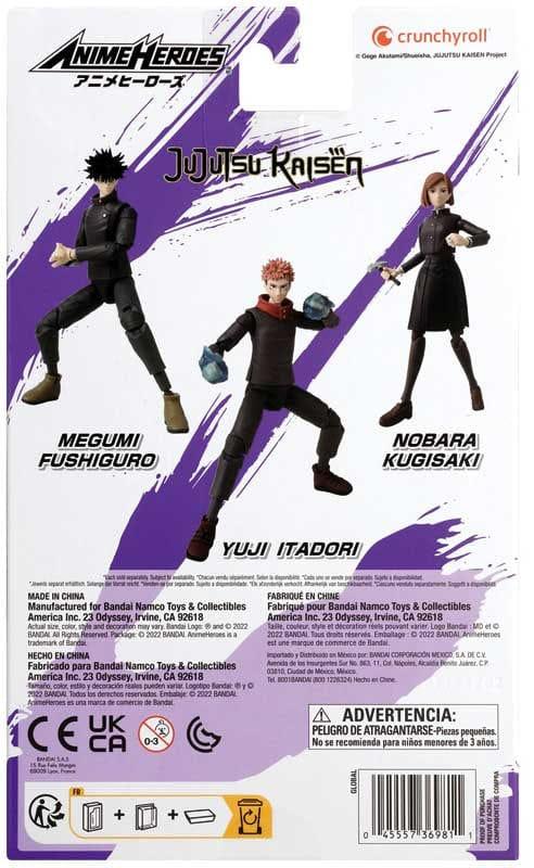 Purple Anime ANIME HEROES JJK YUJI