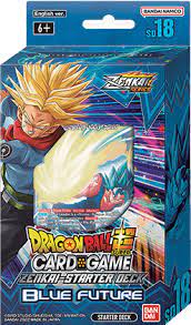 Purple Anime Blue future Dragon Ball Z leader Starter deck