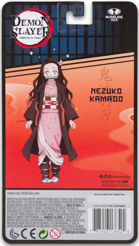 Purple Anime DEMON SLAYER 5IN WV1 - NEZUKO KAMADO