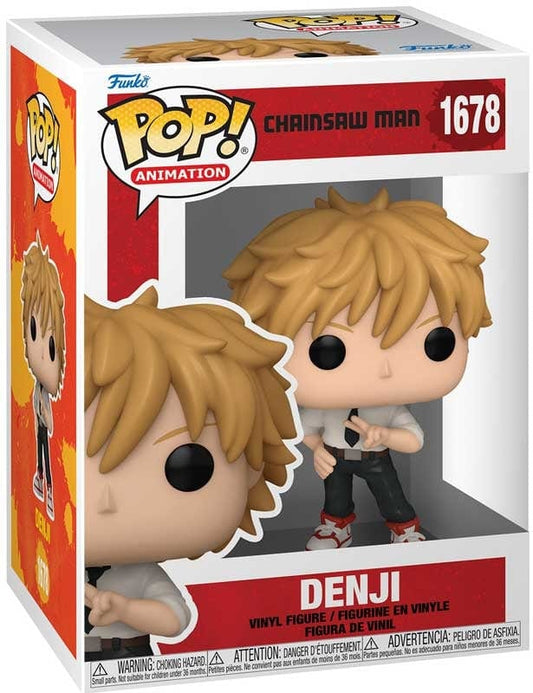 Purple Anime Funko Pop FUNKO POP ANIMATION - CHAINSAW MAN - DENJI