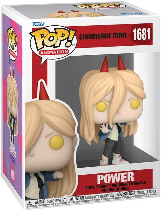 Purple Anime Funko Pop FUNKO POP ANIMATION - CHAINSAW MAN - POWER