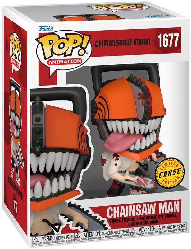 Purple Anime Funko Pop FUNKO POP ANIMATION - CHAINSAW MAN W/CHASE ASSORTED