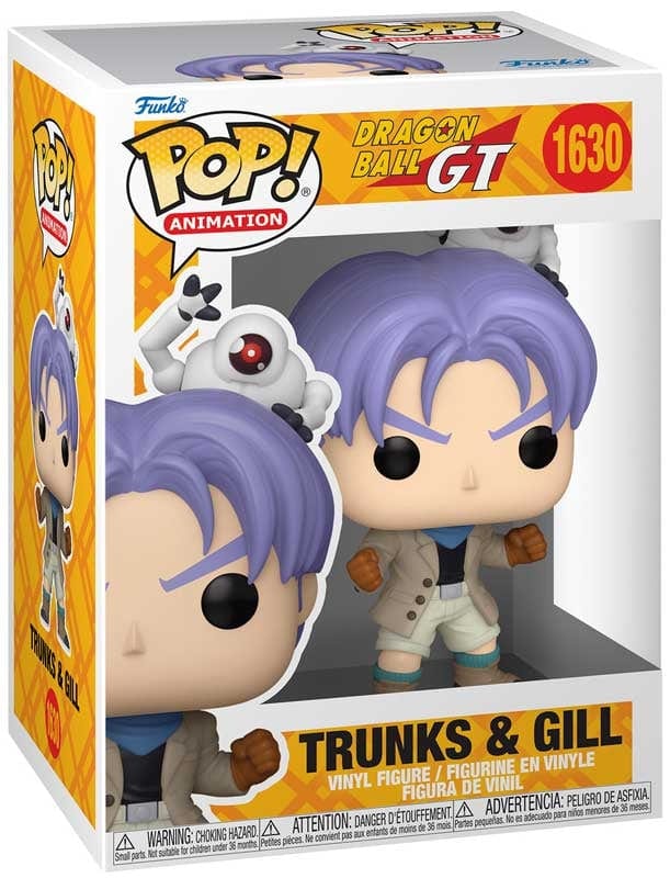 Purple Anime Funko Pop FUNKO POP ANIMATION: DBGT - TRUNKS &amp; GILL