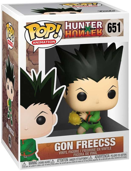 Purple Anime Funko Pop FUNKO POP ANIMATION: HUNTER X HUNTER - GON FREECS JAJANKEN