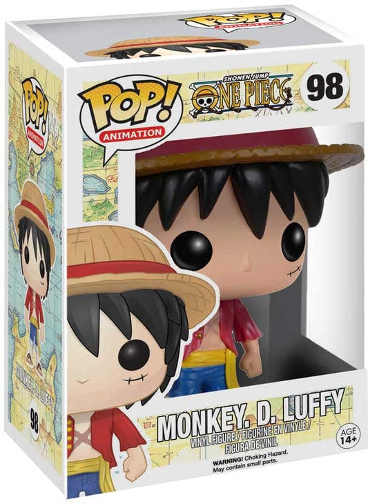 Purple Anime Funko Pop FUNKO POP ANIMATION: ONE PIECE - LUFFY