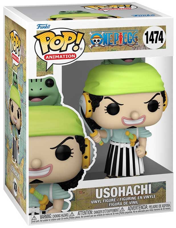 Purple Anime Funko Pop FUNKO POP ANIMATION: ONE PIECE - USOHACHI (WANO)