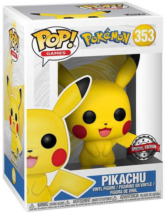 Purple Anime FUNKO POP GAMES: POKEMON S1 - PIKACHU