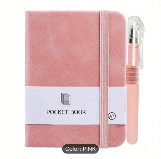 Purple Anime Notebook Pink Pocket book - Notepad