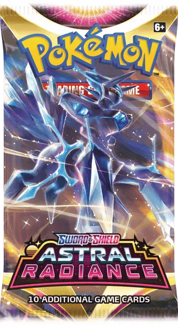 Pokmon Astral Radiance Booster PACK - Purple Anime Pokmon Astral Radiance Booster PACK - Purple Anime