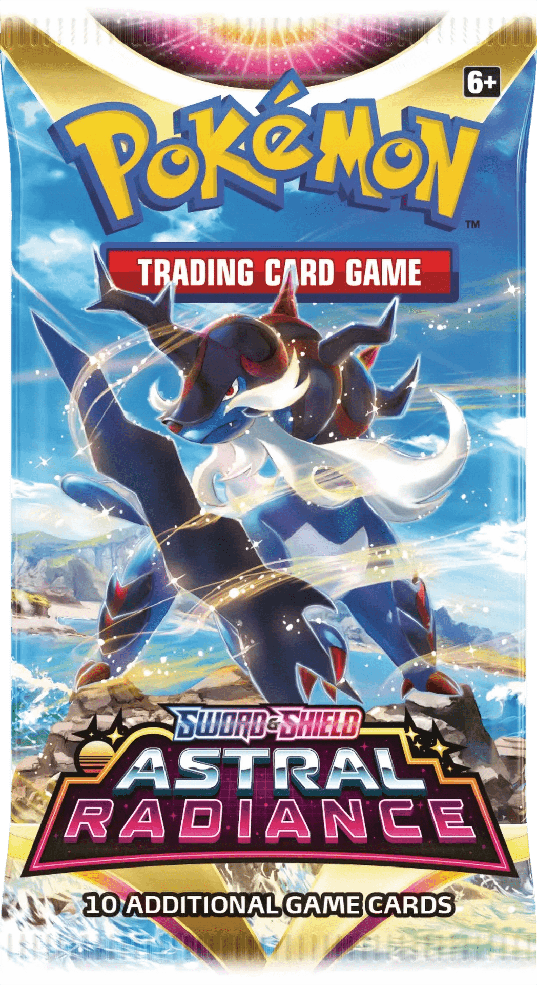 Purple Anime Pokémon Astral Radiance Booster PACK