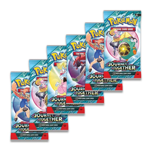 Purple Anime Pokémon TCG Journey Together Half - 18 Pack Booster Box