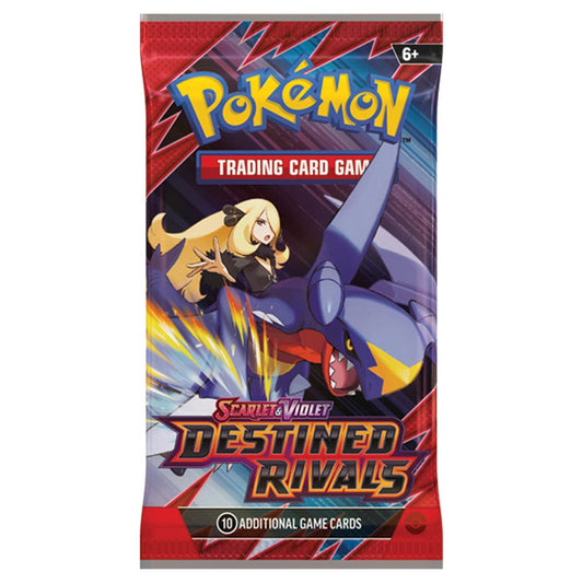 Purple Anime Pokemon TCG Scarlet and Violet - Destined Rivals booster box