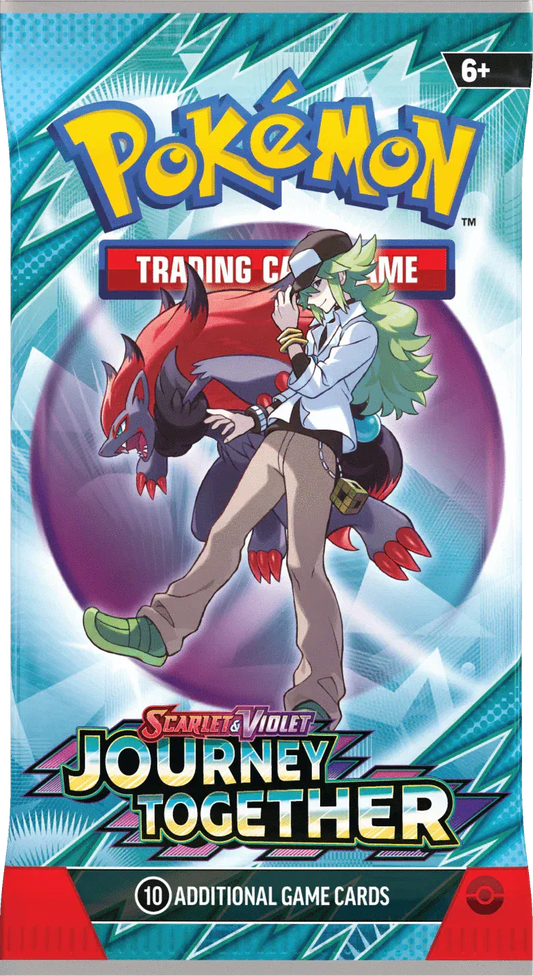 Purple Anime Pokémon TCG Scarlet & Violet – Journey Together Enhanced Booster Pack