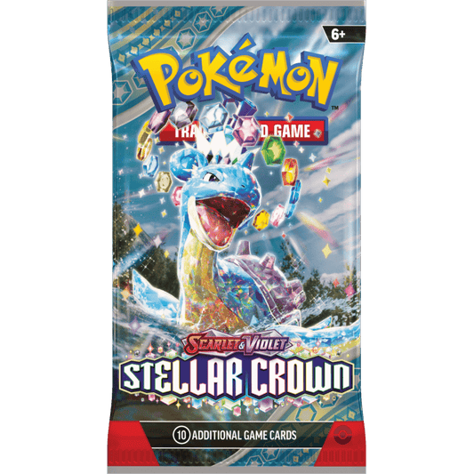Purple Anime Pokémon TCG Scarlet & Violet – Stellar Crown Booster